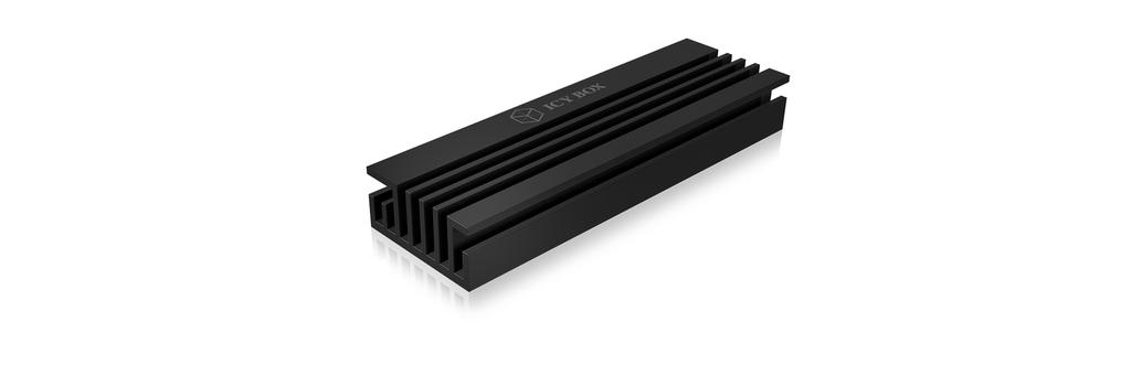 ICY BOX IB-M2HS-70 SSD cooler M.2 heat sink, kjøleribbe (IB-M2HS-70)