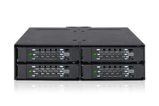 ICY DOCK ToughArmor 4 Bay 2,5" SATA HDD & SSD Backplane-Modul aus Metall (MB607SP-B)