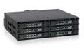 ICY DOCK 6x 2.5" to 1x 5.25" bay mobile rack SATA metal black (MB608SP-B)