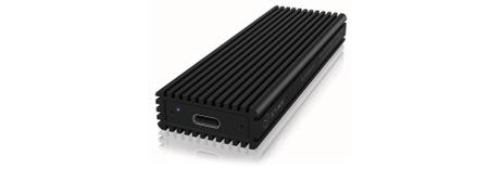 ICY BOX External enclosure for M.2 NVMe SSD, USB 3.1 Type-C, Black (IB-1816M-C31)