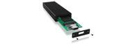 ICY BOX External enclosure for M.2 NVMe SSD, USB 3.1 Type-C, Black (IB-1816M-C31)