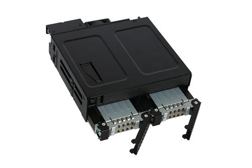 ICY DOCK Backplane 2x6,3cm SATAI-III in 1x5,25" HDD/SSD retail (MB602SPO-B)