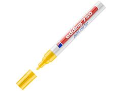 EDDING 750 Paint Marker Bullet Tip 2-4mm Line Yellow (Pack 10) - 4-750005