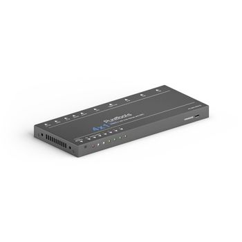 PURETOOLS - 4x1 HDMI Switcher 4K (60Hz 4:4:4), Audi,  o De-embedding,  ARC, IR, TMDS Auto-Switching,  RS23, 2 and EDID management. (PT-SW-HD41E)