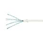 LOGILINK Ultraflex SlimLine CAT 6a Shielded PIMF 0.3m Patchkabel Hvid RAL 9010 (CQ9011S)
