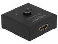 DELOCK HDMI 2 - 1 Switch bidirectional 4K 60 Hz compact