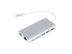 IIGLO USB-C Multiport Dual Screen Dock Light Grey, USB-C PD 100W & Data, 2 x HDMI 2.0, RJ45 Gigabit LAN, 2 x USB 3.0, S