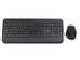 IIGLO MK610 Trådløs Mus/ Tastatur Combo trådløs med nordisk layout, ergonomisk mus, 1600 dpi, størrelse m/l.