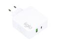 IIGLO 48W Vegglader (hvit) 1xUSB-C PD30W, 1xUSB-A 18W