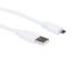 IIGLO USB A till USB Micro-B kabel 0,3m vit 2.0, PVC, 480Mbps