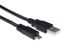 IIGLO USB A til USB Micro-B kabel 1m sort 2.0, PVC, 480Mbps