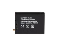 IIGLO Oppladbart Li‐polymer batteri 800 mAh Passer til hodelykt 580 Lumen, 3.7 Volt