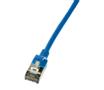 LOGILINK Cable Logilink Patch Cable Cat6A 2,0m CQ9056S 2