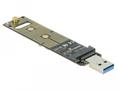 DELOCK Converter for M.2 NVMe PCIe SSD with USB 3.1 Gen 2