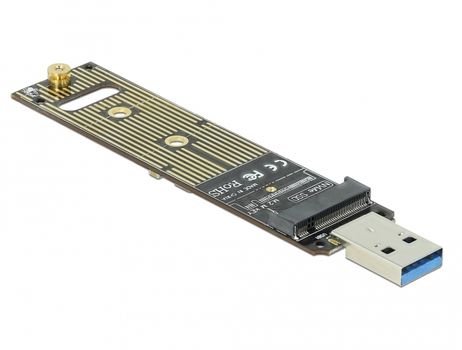 DELOCK Converter for M.2 NVMe PCIe SSD with USB 3.1 Gen 2 (64069)