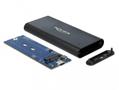 DELOCK External Enclosure for M.2 NVMe PCIe SSD with SuperSpeed USB (42614)