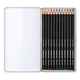 STAEDTLER Coloured pencil Super Soft in metal boks (12) (149C M12)