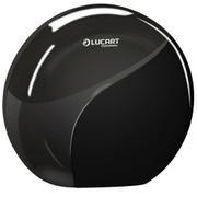 Lucart Dispenser,  Lucart Identity, Midi, 12, 7x35x32, 8cm,  Ø33,5cm, sort, plast, til midi jumboruller *Denne vare tages ikke retur* (1000001861)