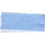 Engangsmoppe,  blå, polyester/ PE,  60 cm