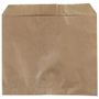 _ Brødpose, 11x10,5x10,5cm, brun, papir, uden rude