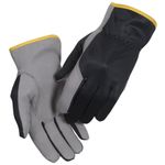 All-round handske, THOR Driver, 10, grå, syntetisk læder/ polyester/ lycra