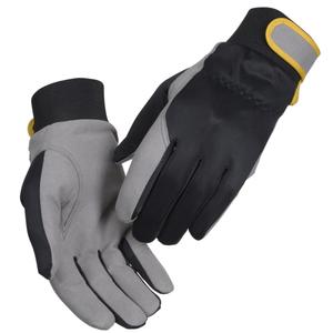 THOR All-round handske, THOR Driver, 9, grå, syntetisk læder, burrebånd *Denne vare tages ikke retur* (1000004044*12)