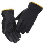 All-round handske, 10, sort, PU/ polyester/ lycra,  Driver, touch screen