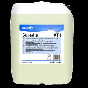 Diversey Desinfektionsmiddel,  Diversey Suredis VT1, 20 l, højaktivt *Denne vare tages ikke retur* (1000004694)