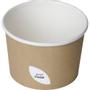 DUNI Suppeskål, Duni Ecoecho, Ø115mm, 550 ml, brun, karton/PLA *Denne vare tages ikke retur*