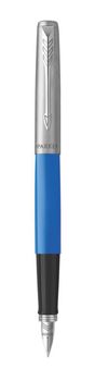 PARKER Jotter Fountain Pen Blue/ Stainless Steel Barrel Blue and Black Ink - 2096858 (2096858)