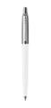 PARKER Jotter Plastic Ballpen White M Blue 1-blister
