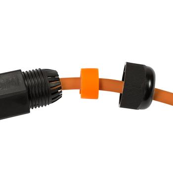 LOGILINK Wire Connector 2X Rj45 Black (NP0081)