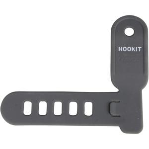 Hookit Krog til redskaber,  Hookit, grå, gummi (1000006801)