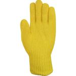 Handske, Uvex K-Basic, 8, gul, kevlar/ bomuld,  varmeresistent *Denne vare tages ikke retur*