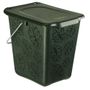 Rotho Bio affaldsspand, Rotho Greenline, 26x20,8x25,2cm, 7 l, mørkegrøn