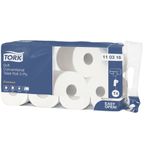 Toiletpapir,  Tork T4, 3-lags, 29,5m x 9,4cm, Ø11,7cm, hvid, 100% nyfiber