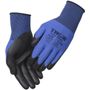 THOR Fingerdyppet nitrilhandske, THOR Flex, Thor Flex Basic, 8, blå, polyester/spandex