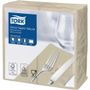 TORK Middagsserviet, Tork Advanced, 2-lags, 1/8 fold, 39x39cm, natur, genanvendt papir *Denne vare tages ikke retur*