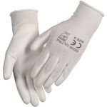 Fingerdyppet PU handske, ODIN Ultra, 10, hvid, PU