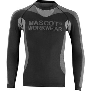 MASCOT Undertrøje,  Mascot Lahti, S/M, 170 g/m2, sort, elastan/ PA/ polyester *Denne vare tages ikke retur* (1000012224)