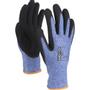 OX-ON Skærehæmmende handske, OX-ON Cut Comfort, 10, blå, nitril/lycra, ribkant, lycra, skærefast