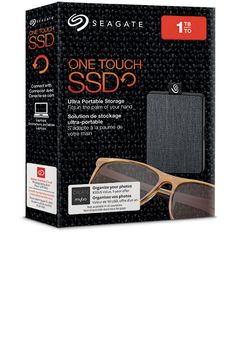 SEAGATE ONE TOUCH SSD 500GB BLACK 2.5IN USB3.0 EXTERNAL SSD IN (STJE500400)
