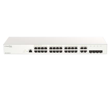 D-LINK 28-Port Gigabit Nuclias Smart Managed Switch including 4x 1G Combo Po (DBS-2000-28)