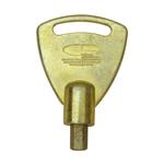 ABENA Nøgle, grå, metal, til metal dispenser,  5 stk. (119998)