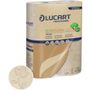 Lucart Toiletpapir, Lucart T3 Natural, 2-lags, 44m x 9,6cm, Ø12cm, natur, 100% genbrugspapir