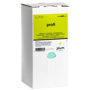 Plum Håndrens, Plum Profi, 1400 ml, lysegrøn, med farve og parfume (150009*8)