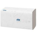 Håndklædeark,  Tork H2 Advanced, 2-lags, Z-fold, 24x21, 3cm,  8,5 cm, hvid, blandingsfibre
