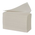 Håndklædeark,  neutral, 3-lags, Z-fold, 27x22cm, 9 cm, hvid, 100% nyfiber