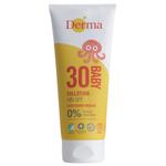 Sollotion,  Derma Sun Eco Baby, 200 ml, SPF 30, fysisk solfilter