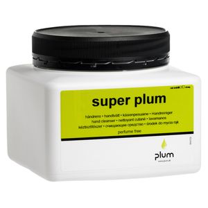 Plum Håndrens, Plum Super, 1000 ml, hvid, uden farve, parfume og opløsningsmidler (15055001)